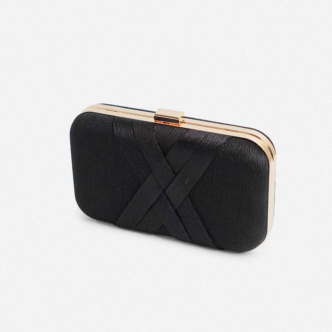 Black Cross Clutch