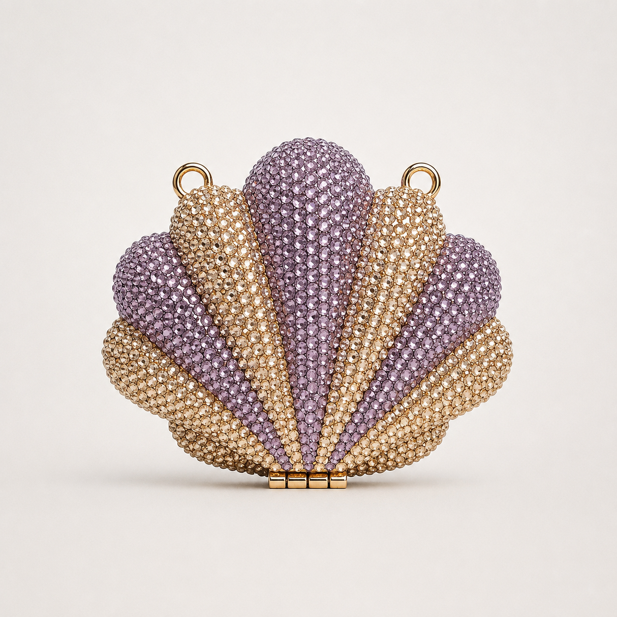 The Metallic Shell Clutch (Metal)