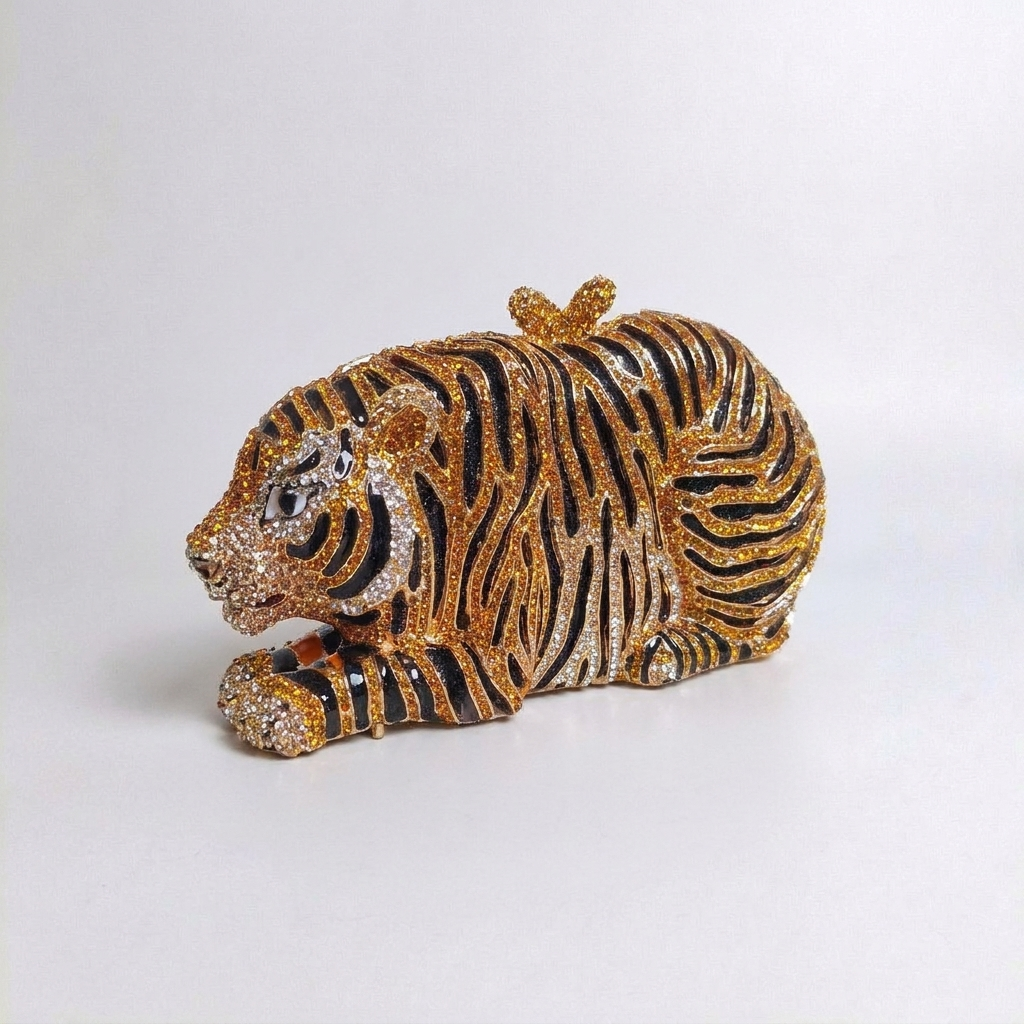 Golden Tiger Clutch