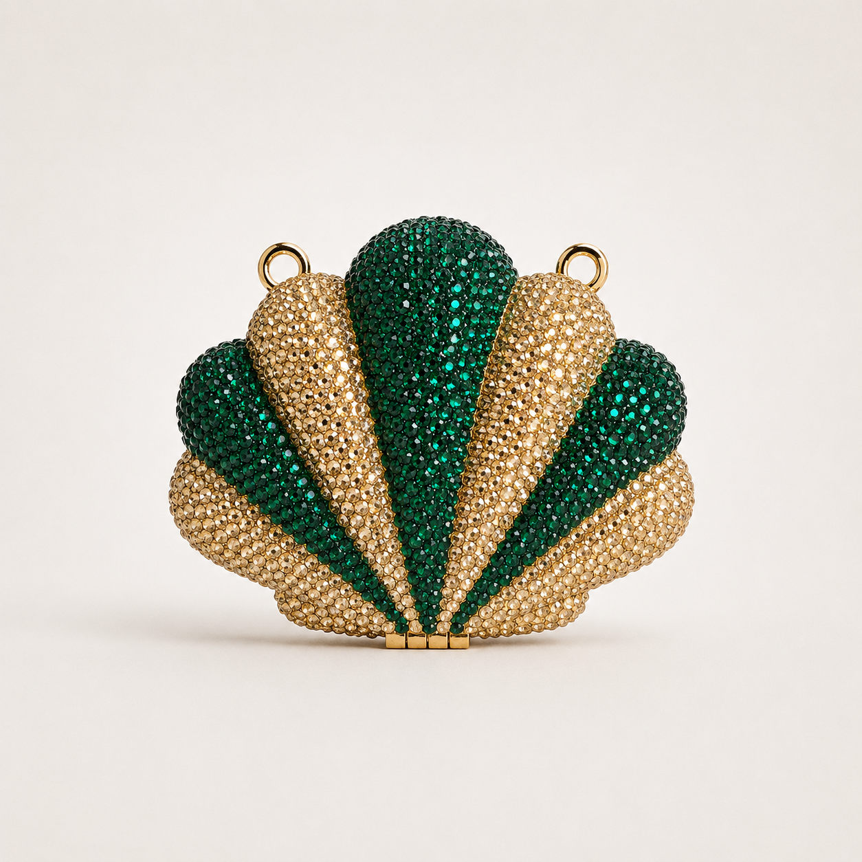 The Metallic Shell Clutch (Metal)